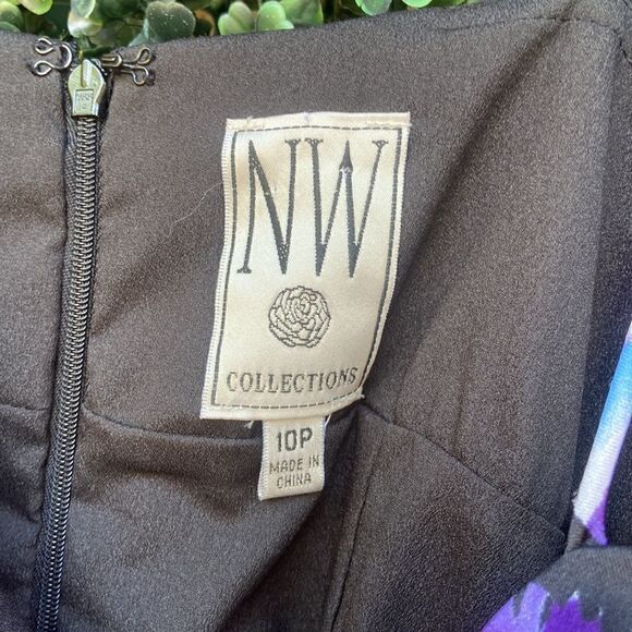 Ladies Cocktail Dress Size 10P NW Collections - Picture 3 of 7